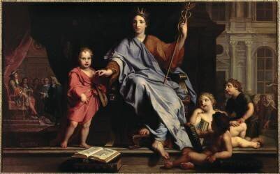 L'Eloquence (René Antoine Houasse) - Muzeo.com