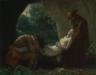 L'Enterrement d'Atala (Anne-Louis Girodet) - Muzeo.com