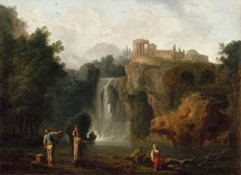 Les cascades de Tivoli (Joseph Vernet) - Muzeo.com