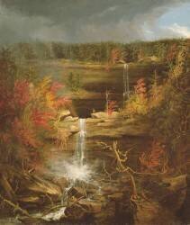 Les chutes de Kaaterskill (Thomas Cole) - Muzeo.com