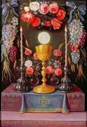 L'Eucharistie (Jan van Kessel) - Muzeo.com