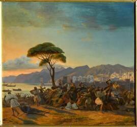 Levée du siège de Salerne (Eugène Roger) - Muzeo.com
