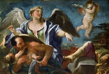 L'histoire écrit ses annales à l'envers du temps (Luca Giordano) - Muzeo.com
