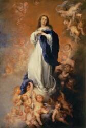L'Immaculée Conception de Los Vénérables (Bartolomé Esteban Murillo) - Muzeo.com