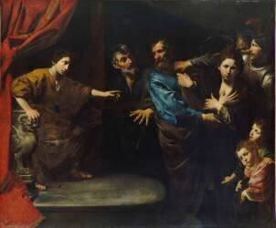 L'Innocence de Suzanne reconnue ou le Jugement de Daniel (Valentin de Boulogne) - Muzeo.com