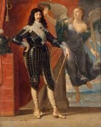 Louis XIII, roi de France, couronné par la Victoire (Philippe de Champaigne) - Muzeo.com