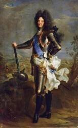 Louis XIV, Roi de France (Hyacinthe Rigaud) - Muzeo.com