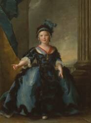 Louis-Joseph-Xavier de France, duc de Bourgogne, (1751-1761) (Jean-Marc Nattier) - Muzeo.com