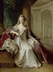 Madame Henriette de France en vierge vestale (Jean-Marc Nattier) - Muzeo.com