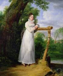 Madame Philippe Lenoir (Horace Vernet) - Muzeo.com