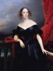 Madame Rampal (Claude-Marie Dubufe) - Muzeo.com