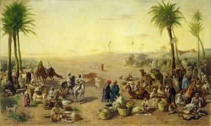 Marché arabe (J. Cruciani) - Muzeo.com