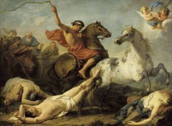 Martyre de saint Hippolyte (Pierre Hubert Subleyras) - Muzeo.com