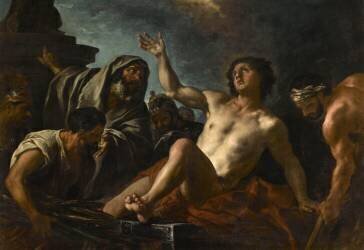 Martyre de saint Laurent (Daniel Seiter) - Muzeo.com