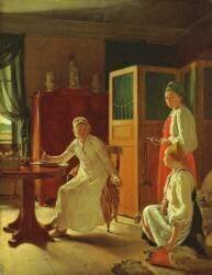 Matin de la Dame du Manoir (Aleksei Gavrilovich...) - Muzeo.com