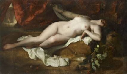 Mort de Cléopâtre (Jean-François Gigoux) - Muzeo.com