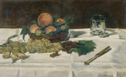 Nature morte : fruits sur une table (Edouard Manet) - Muzeo.com