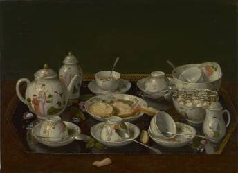 Nature morte : Service à thé (Jean-Etienne Liotard) - Muzeo.com