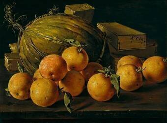 Nature morte aux oranges (Luis Meléndez) - Muzeo.com