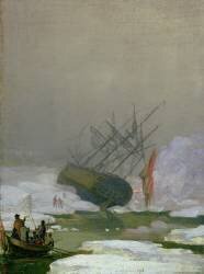 Navire dans la mer polaire (Caspar David Friedrich) - Muzeo.com