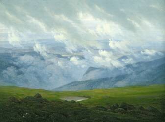 Nuages ​​à la dérive (Caspar David Friedrich) - Muzeo.com