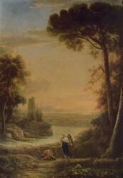 Paysage (Claude Gellée) - Muzeo.com