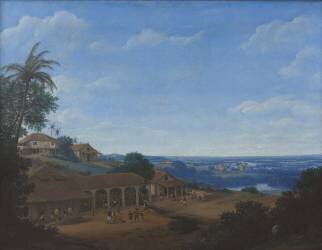 Paysage du Brésil (Frans Post) - Muzeo.com