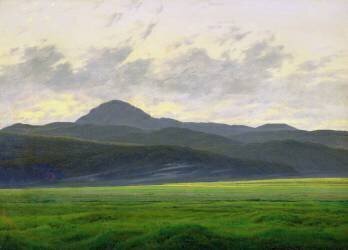Paysage montagneux (Caspar David Friedrich) - Muzeo.com