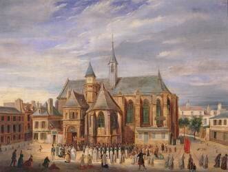 Pèlerinage à Notre-Dame de Boulogne (A. Duchaine) - Muzeo.com