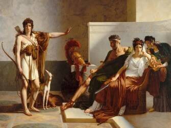Phèdre et Hippolyte (Pierre-Narcisse Guérin) - Muzeo.com