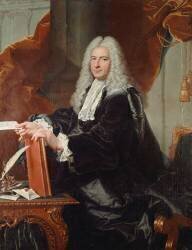 Philibert Orry (1689-1747), contrôleur général des Finances (Hyacinthe Rigaud) - Muzeo.com
