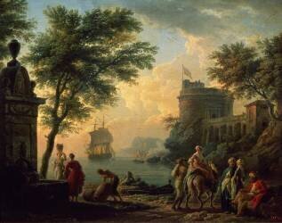 Port maritime (Joseph Vernet) - Muzeo.com
