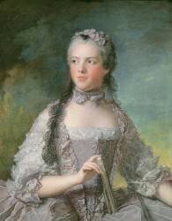 Portrait d'Adelaïde de France (Jean-Marc Nattier) - Muzeo.com