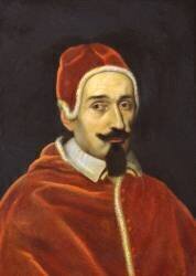 Portrait d'Alexander VII (Ecole italienne) - Muzeo.com