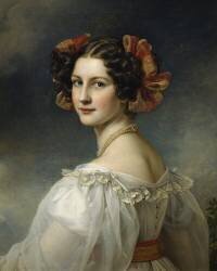Portrait d'Auguste Strobl (Joseph Karl Stieler) - Muzeo.com