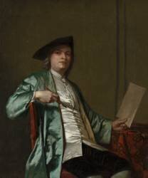 Portrait de Cornelis Ploos van Amstel (Cornelis Troost) - Muzeo.com