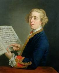 Portrait de Francesco Geminiani (Andrea Soldi) - Muzeo.com