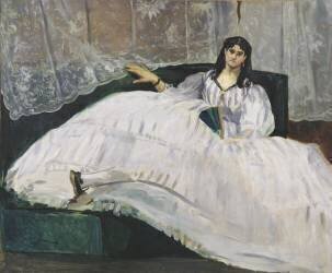 Portrait de Jeanne Duval (Edouard Manet) - Muzeo.com