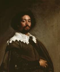 Portrait de Juan de Pareja (1610-1670), mulatre espagnol assistant du peintre (esclave (Diego Vélasquez) - Muzeo.com