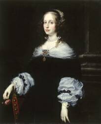 Portrait de la comtesse Teresa Dudley di Carpegna (Justus Sustermans) - Muzeo.com