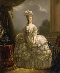 Portrait de la reine Marie-Antoinette (anonyme) - Muzeo.com