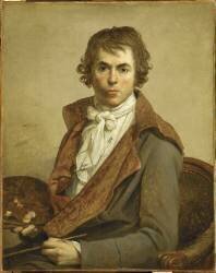 Portrait de l'artiste (Jacques-Louis David) - Muzeo.com