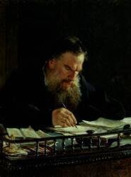 Portrait de Lev Tolstoy (Nikolaï Gay) - Muzeo.com
