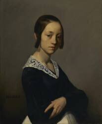 Portrait de Louise-Antoinette Feuardent (Jean-François Millet) - Muzeo.com