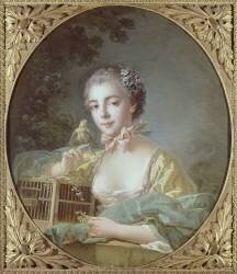 Portrait de madame Baudouin, fille du peintre (François Boucher) - Muzeo.com