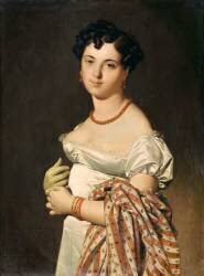 Portrait de madame Panckoucke (Jean-Auguste-Dominique Ingres) - Muzeo.com