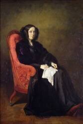 Portrait de Madame Poullain-Dumesnil (Thomas Couture) - Muzeo.com
