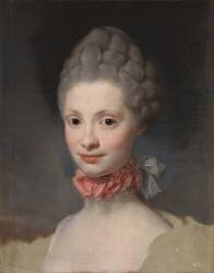 Portrait de Maria Luisa di Parma, Princesse des Asturies (Anton Raphaël Mengs) - Muzeo.com