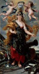 Portrait de Marie de Médicis en Bellone (Pierre Paul Rubens) - Muzeo.com