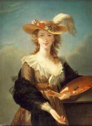 Portrait de Marie-Louise-Elisabeth Vigée-Le Brun (1755-1842), peintre (Eugénie Tripier Lefranc) - Muzeo.com
